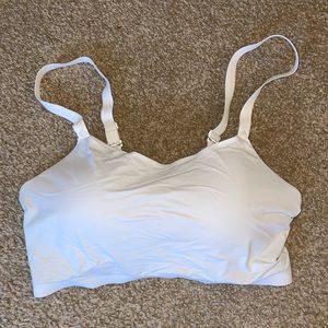 White Nike Sports Bra